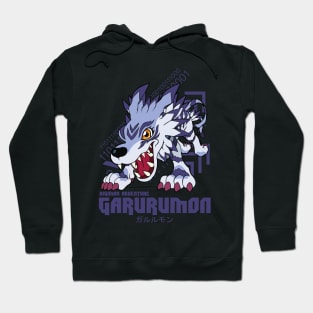 digimon adventure garurumon Hoodie